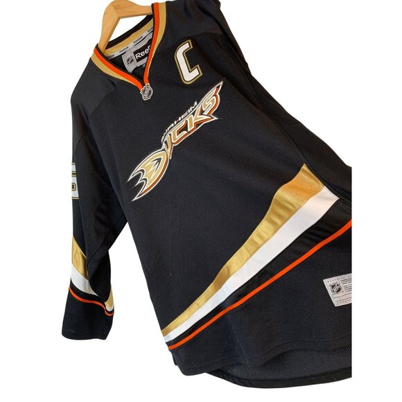 Reebok Anaheim Ducks Ryan Getzlaf #15 Captain NHL Hockey Jersey Sewn XL 10032 - Picture 1 of 15